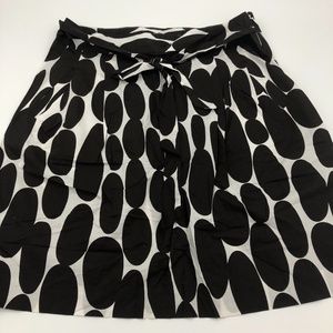 New Giraffe Patterned Skirt with Bow